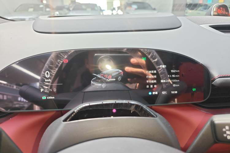 Used Zeekr 007GT 2025 Rear-Drive Intelligent Driving Version 75 kWh Instrument Cluster