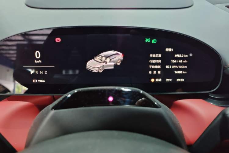 Used Zeekr 007GT 2025 Rear-Drive Intelligent Driving Version 75 kWh Instrument Cluster