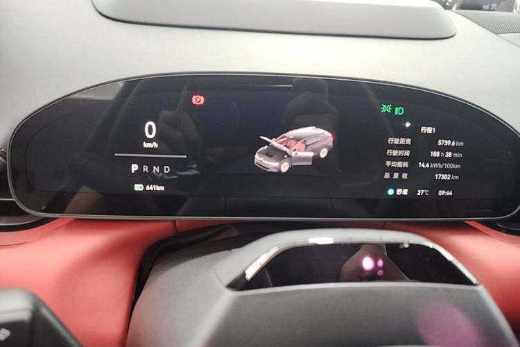 Used Zeekr 007GT 2025 Long-Range Rear-Wheel Drive Intelligent Driving Version 100 kWh Instrument Cluster