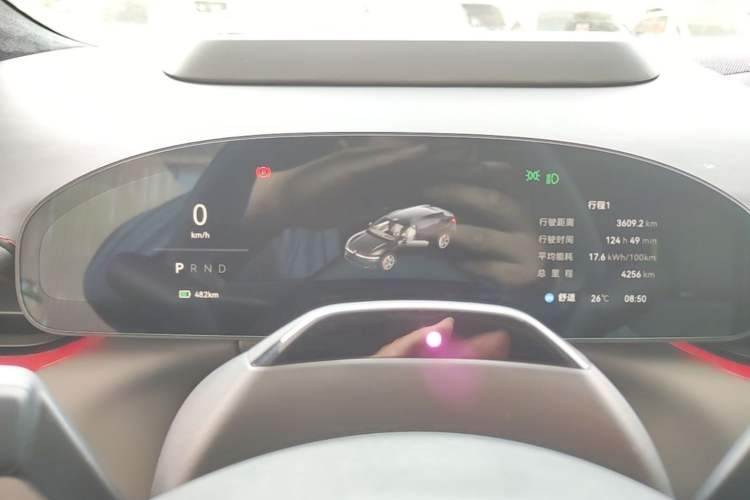 Used Zeekr 007GT 2025 Rear-Drive Intelligent Driving Version 75 kWh Instrument Cluster