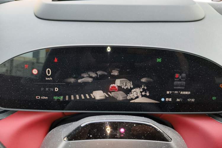 Used Zeekr 007GT 2025 Rear-Drive Intelligent Driving Version 75 kWh Instrument Cluster