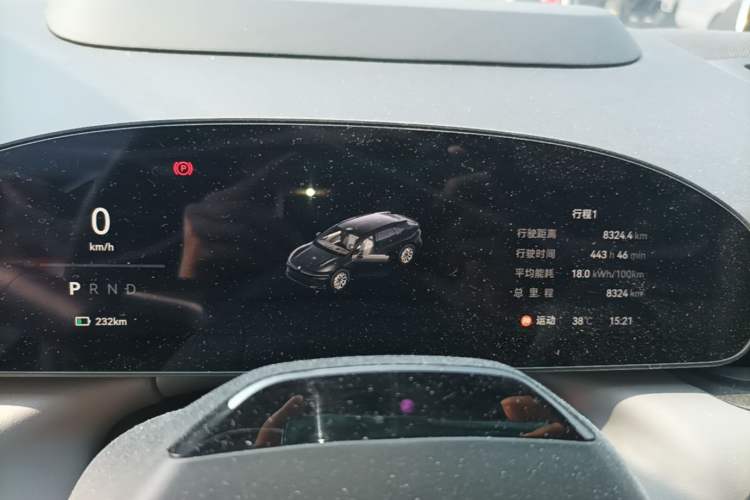 Used Zeekr 007GT 2025 Rear-Drive Intelligent Driving Version 75 kWh Instrument Cluster