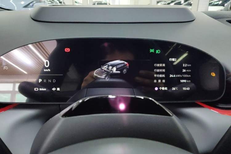 Used Zeekr 007GT 2025 Four-Wheel Drive Intelligent Driving Version 75 kWh Instrument Cluster