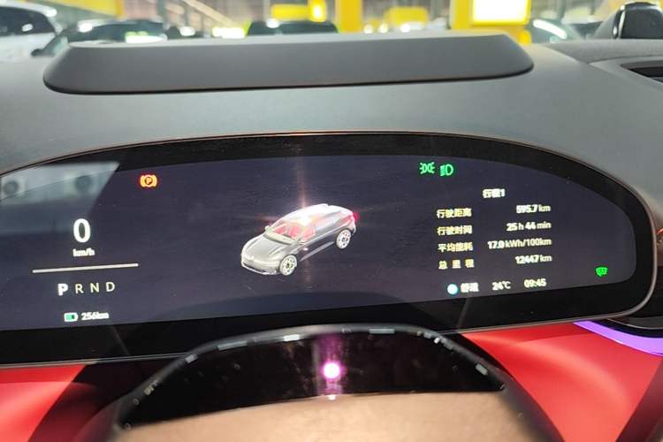Used Zeekr 007GT 2025 Rear-Drive Intelligent Driving Version 75 kWh Instrument Cluster