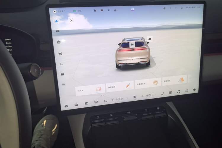 Used Zeekr 007GT 2025 Four-Wheel Drive Intelligent Driving Version 75 kWh Audio And AC Panel
