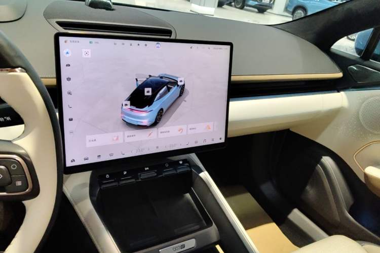 Used Zeekr 007GT 2025 Four-Wheel Drive Intelligent Driving Version 75 kWh Audio And AC Panel
