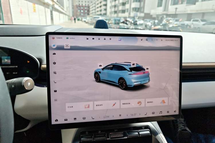 Used Zeekr 007GT 2025 Four-Wheel Drive Intelligent Driving Version 75 kWh Audio And AC Panel