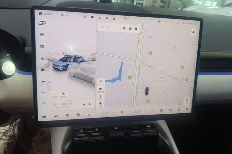 Used Zeekr 007GT 2025 Four-Wheel Drive Intelligent Driving Version 75 kWh Audio And AC Panel