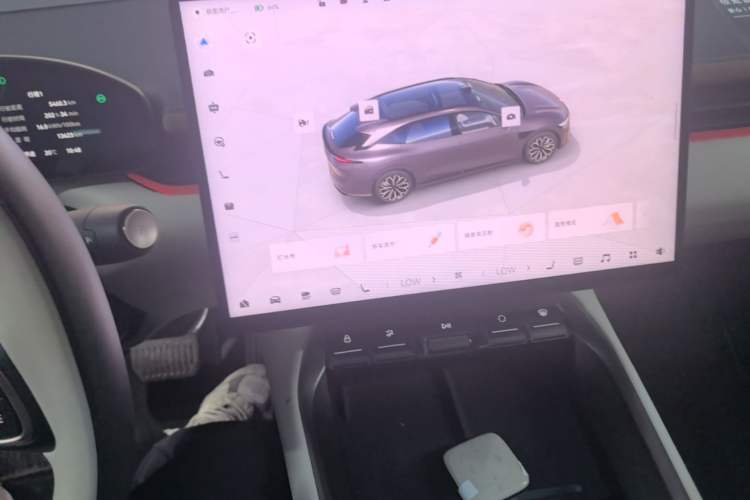 Used Zeekr 007GT 2025 Four-Wheel Drive Intelligent Driving Version 75 kWh Audio And AC Panel