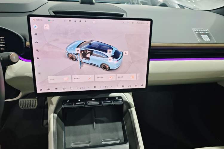 Used Zeekr 007GT 2025 Four-Wheel Drive Intelligent Driving Version 75 kWh Audio And AC Panel
