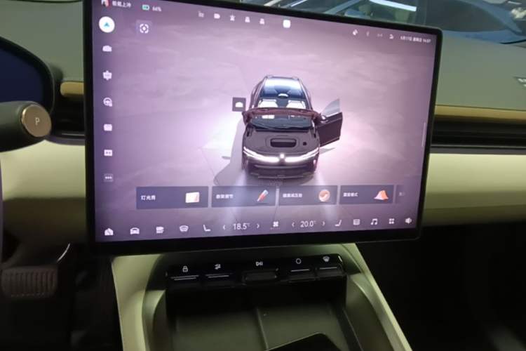 Used Zeekr 007GT 2025 Four-Wheel Drive Intelligent Driving Version 75 kWh Audio And AC Panel