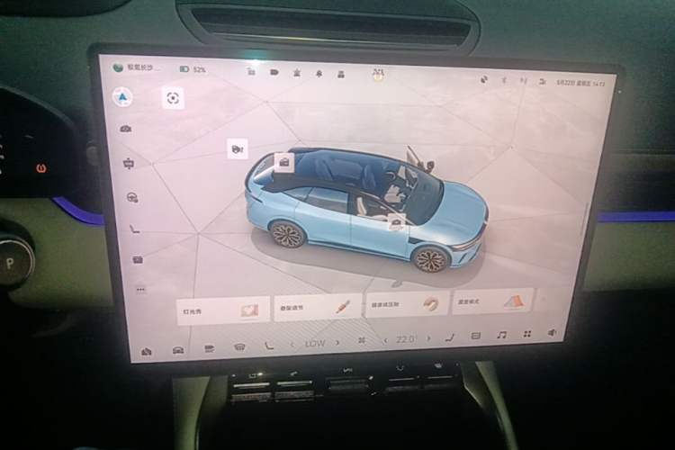 Used Zeekr 007GT 2025 Four-Wheel Drive Intelligent Driving Version 75 kWh Audio And AC Panel
