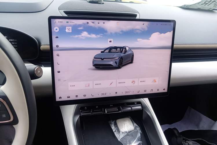 Used Zeekr 007GT 2025 Four-Wheel Drive Intelligent Driving Version 75 kWh Audio And AC Panel