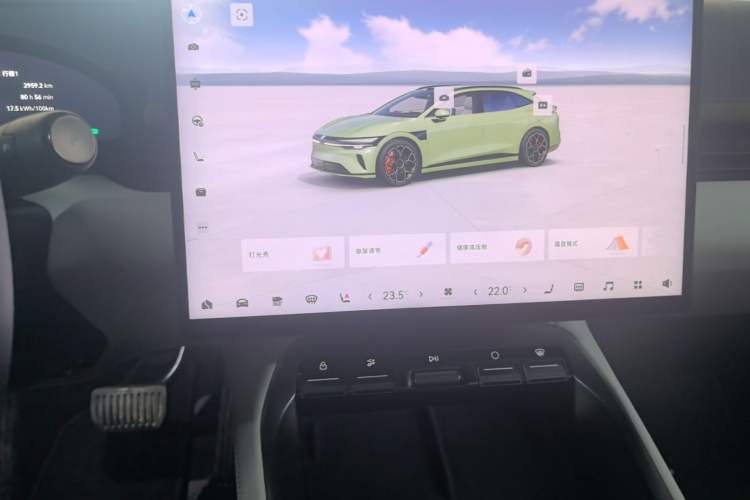 Used Zeekr 007GT 2025 Four-Wheel Drive Intelligent Driving Version 75 kWh Audio And AC Panel