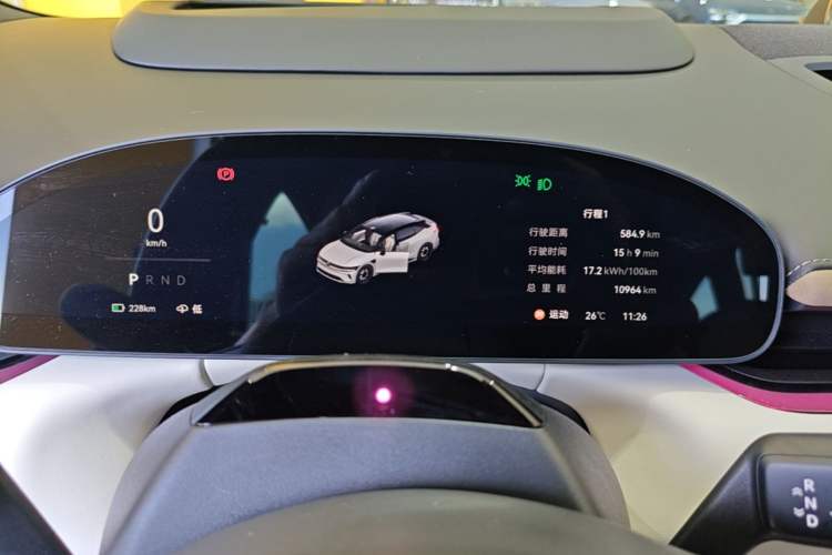 Used Zeekr 007GT 2025 Four-Wheel Drive Intelligent Driving Version 75 kWh Instrument Cluster