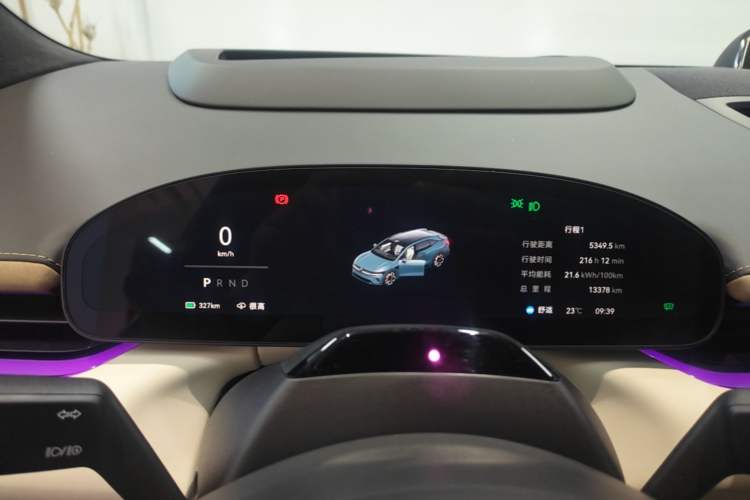 Used Zeekr 007GT 2025 Four-Wheel Drive Intelligent Driving Version 75 kWh Instrument Cluster