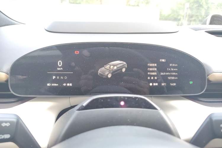 Used Zeekr 007GT 2025 Four-Wheel Drive Intelligent Driving Version 75 kWh Instrument Cluster