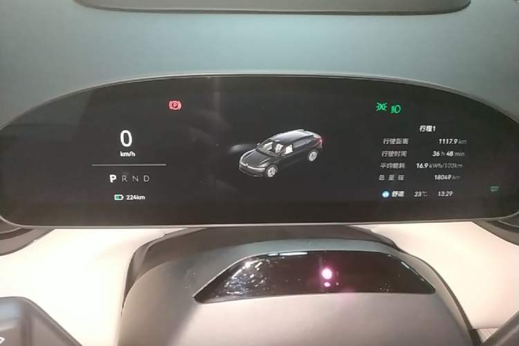 Used Zeekr 007GT 2025 Rear-Drive Intelligent Driving Version 75 kWh Instrument Cluster