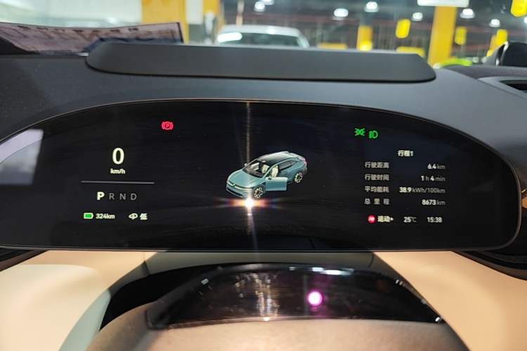 Used Zeekr 007GT 2025 Four-Wheel Drive Intelligent Driving Version 75 kWh Instrument Cluster