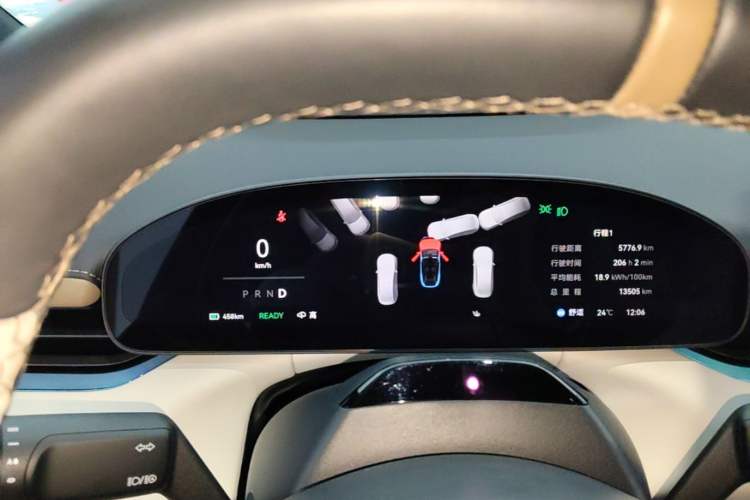 Used Zeekr 007GT 2025 Four-Wheel Drive Intelligent Driving Version 75 kWh Instrument Cluster