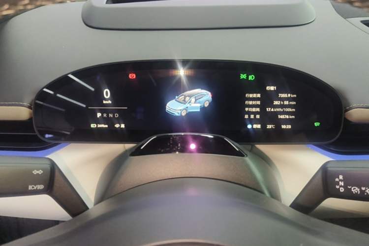 Used Zeekr 007GT 2025 Four-Wheel Drive Intelligent Driving Version 75 kWh Instrument Cluster