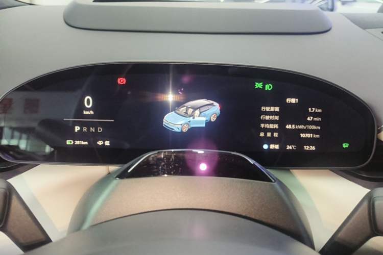 Used Zeekr 007GT 2025 Four-Wheel Drive Intelligent Driving Version 75 kWh Instrument Cluster