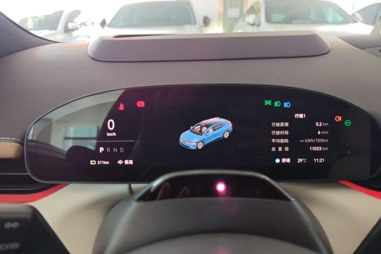 Used Zeekr 007GT 2025 Four-Wheel Drive Intelligent Driving Version 75 kWh Instrument Cluster