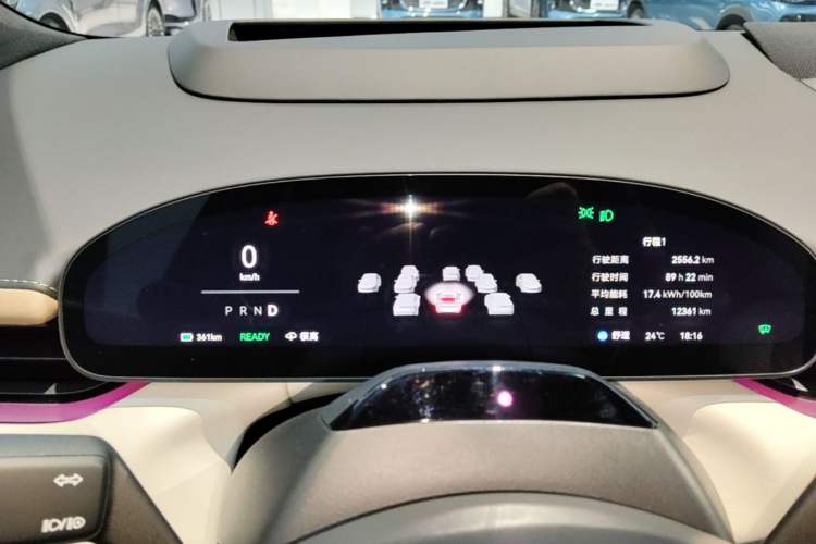 Used Zeekr 007GT 2025 Four-Wheel Drive Intelligent Driving Version 75 kWh Instrument Cluster