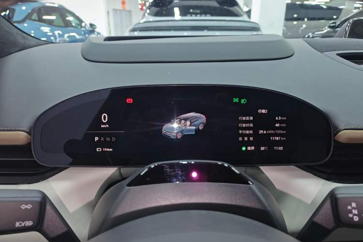 Used Zeekr 007GT 2025 Rear-Drive Intelligent Driving Version 75 kWh Instrument Cluster