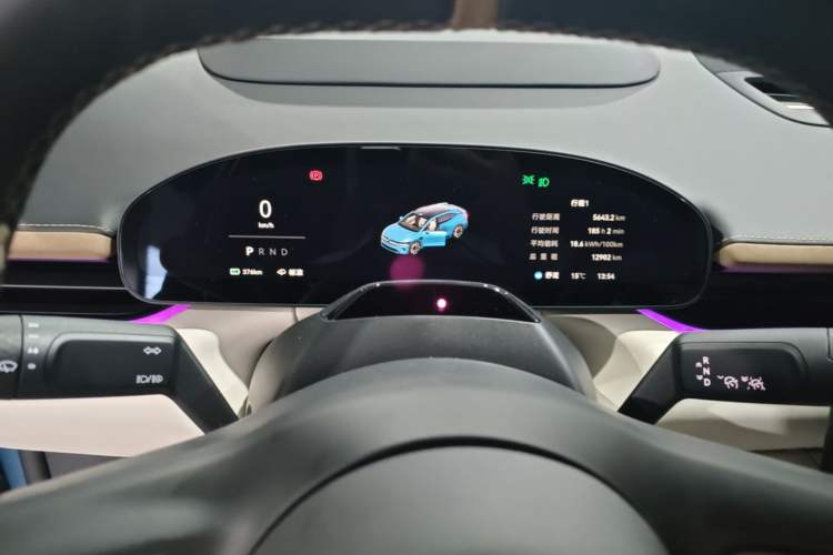Used Zeekr 007GT 2025 Four-Wheel Drive Intelligent Driving Version 75 kWh Instrument Cluster