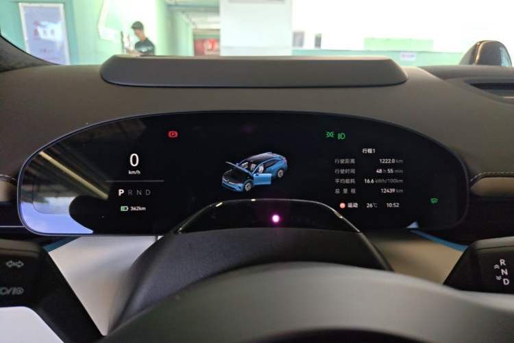 Used Zeekr 007GT 2025 Rear-Drive Intelligent Driving Version 75 kWh Instrument Cluster