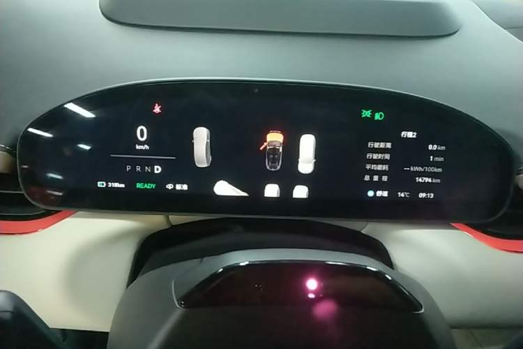 Used Zeekr 007GT 2025 Four-Wheel Drive Intelligent Driving Version 75 kWh Instrument Cluster