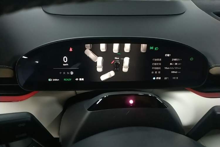 Used Zeekr 007GT 2025 Four-Wheel Drive Intelligent Driving Version 75 kWh Instrument Cluster