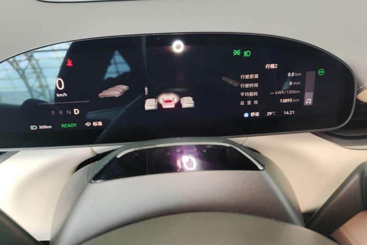 Used Zeekr 007GT 2025 Four-Wheel Drive Intelligent Driving Version 75 kWh Instrument Cluster