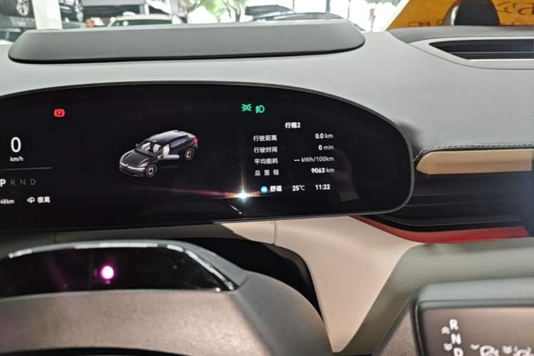 Used Zeekr 007GT 2025 Four-Wheel Drive Intelligent Driving Version 75 kWh Instrument Cluster
