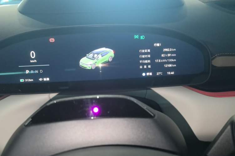 Used Zeekr 007GT 2025 Four-Wheel Drive Intelligent Driving Version 75 kWh Instrument Cluster