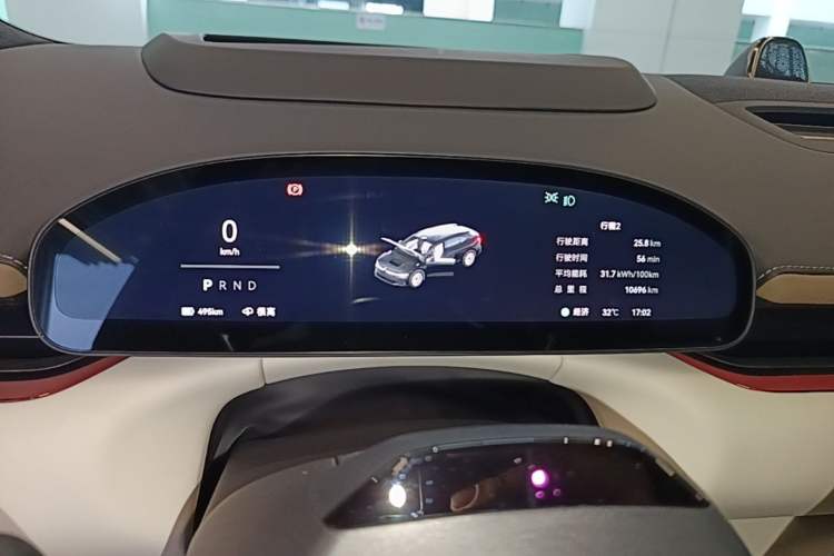 Used Zeekr 007GT 2025 Four-Wheel Drive Intelligent Driving Version 75 kWh Instrument Cluster