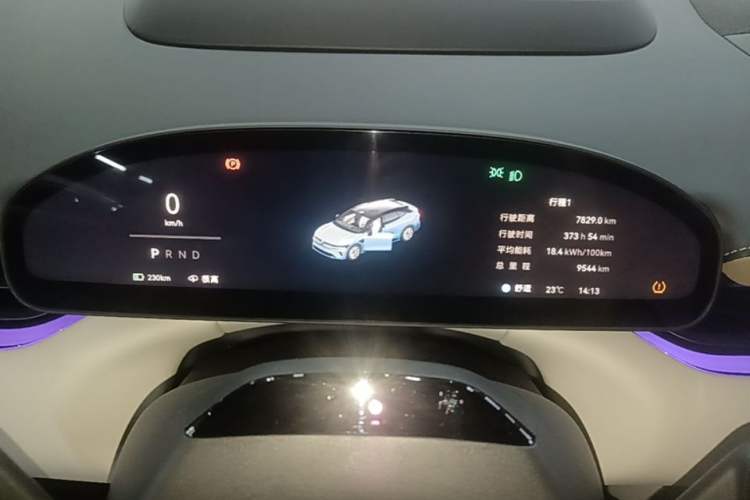 Used Zeekr 007GT 2025 Four-Wheel Drive Intelligent Driving Version 75 kWh Instrument Cluster