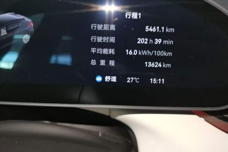Used Zeekr 007GT 2025 Four-Wheel Drive Intelligent Driving Version 75 kWh Instrument Cluster