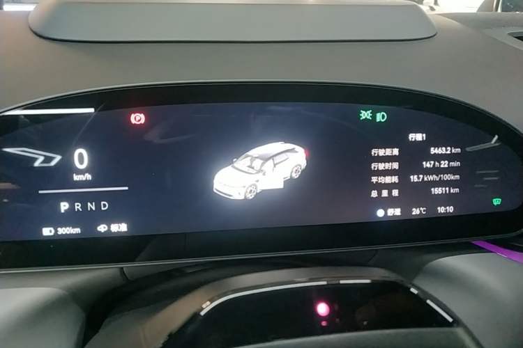 Used Zeekr 007GT 2025 Four-Wheel Drive Intelligent Driving Version 75 kWh Instrument Cluster