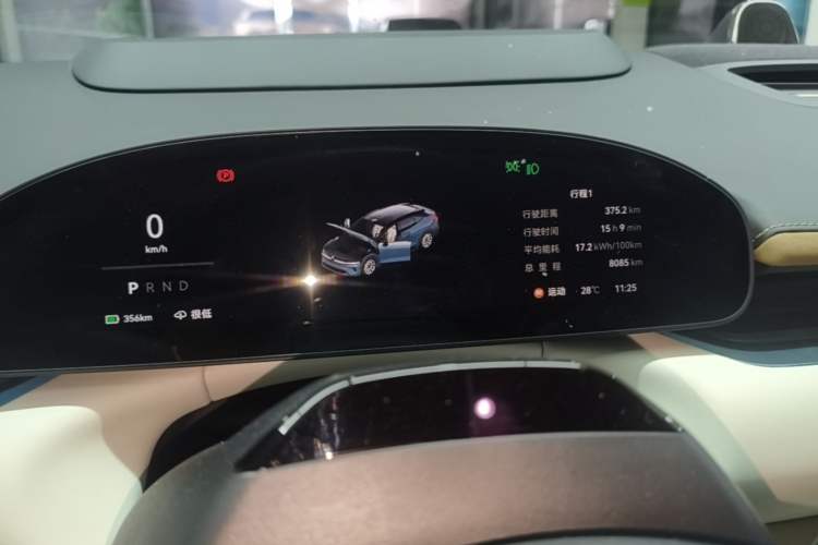 Used Zeekr 007GT 2025 Four-Wheel Drive Intelligent Driving Version 75 kWh Instrument Cluster