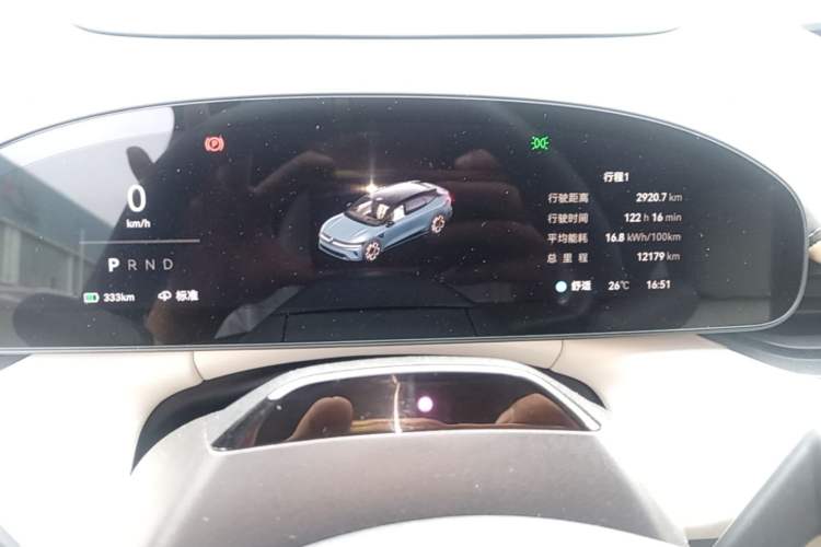 Used Zeekr 007GT 2025 Four-Wheel Drive Intelligent Driving Version 75 kWh Instrument Cluster