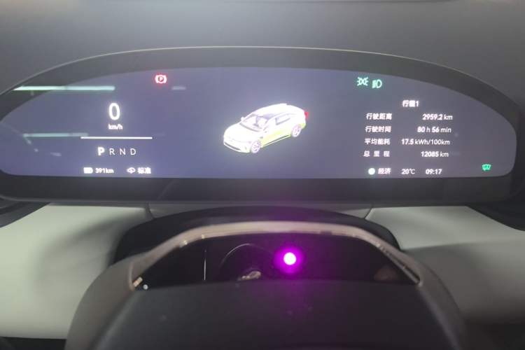 Used Zeekr 007GT 2025 Four-Wheel Drive Intelligent Driving Version 75 kWh Instrument Cluster