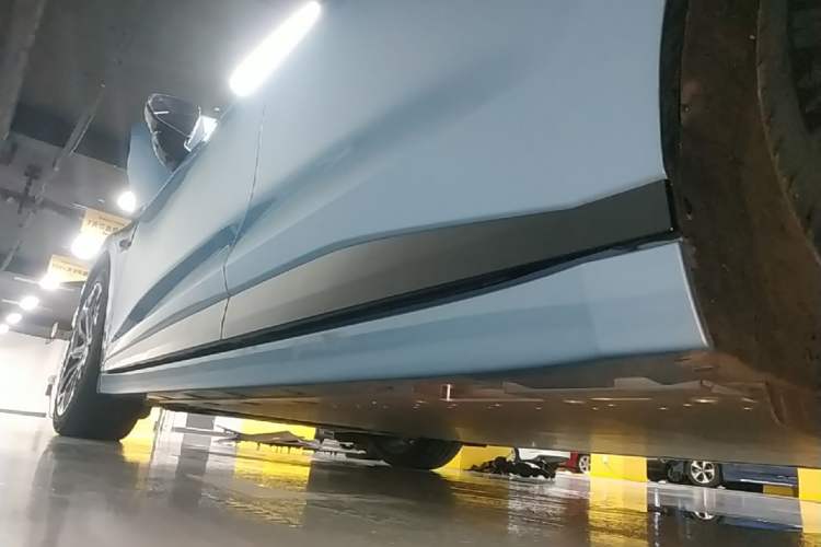 Used Zeekr 007GT 2025 Rear-Drive Intelligent Driving Version 75 kWh Left Side Sill