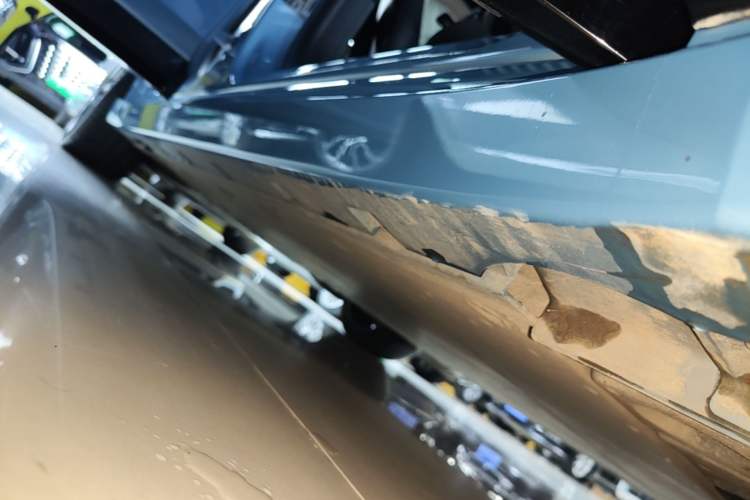 Used Zeekr 007GT 2025 Four-Wheel Drive Intelligent Driving Version 75 kWh Right Side Sill