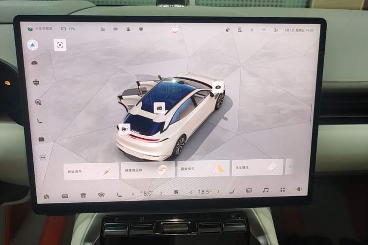 Used Zeekr 007GT 2025 Four-Wheel Drive Intelligent Driving Version 75 kWh Audio And AC Panel