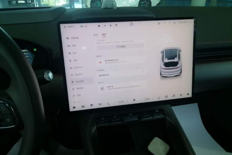 Used Zeekr 007GT 2025 Four-Wheel Drive Intelligent Driving Version 75 kWh Audio And AC Panel