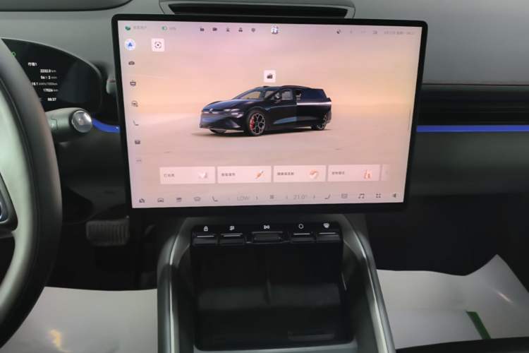 Used Zeekr 007GT 2025 Four-Wheel Drive Intelligent Driving Version 75 kWh Audio And AC Panel