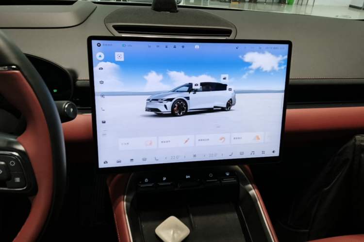 Used Zeekr 007GT 2025 Four-Wheel Drive Intelligent Driving Version 75 kWh Audio And AC Panel
