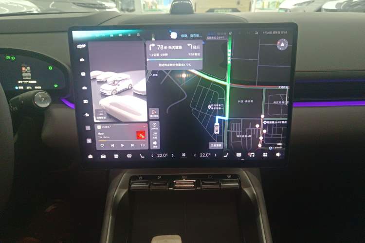 Used Zeekr 007GT 2025 Rear-Drive Intelligent Driving Version 75 kWh Audio And AC Panel